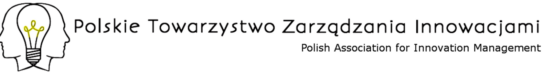 Logo: Polskie Towarzystwo Zarządzania Innowacjami